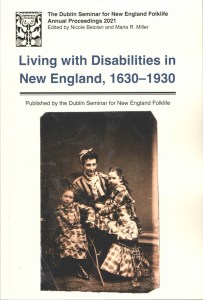 cover of “Living with Disabilities in New England” collection from the Dublin Seminar for New England Folklife